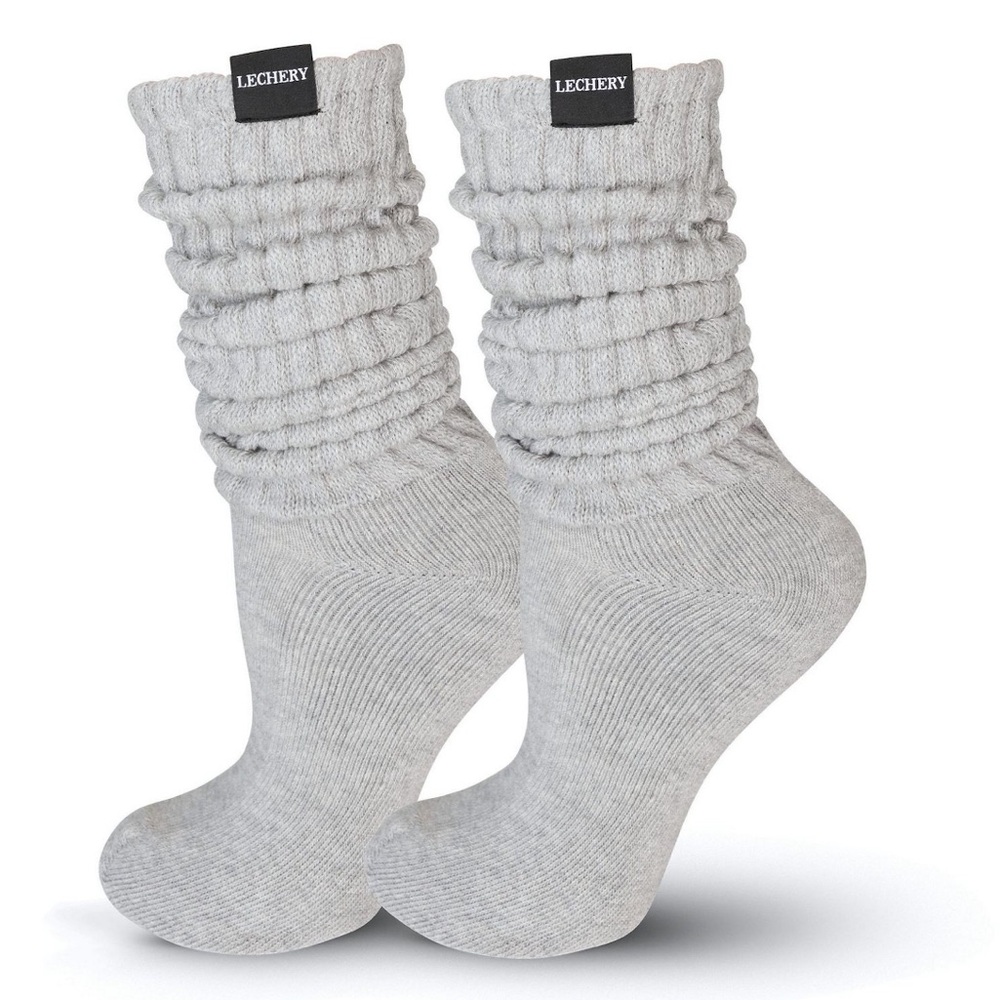 Lechery scrunch cushioned socks